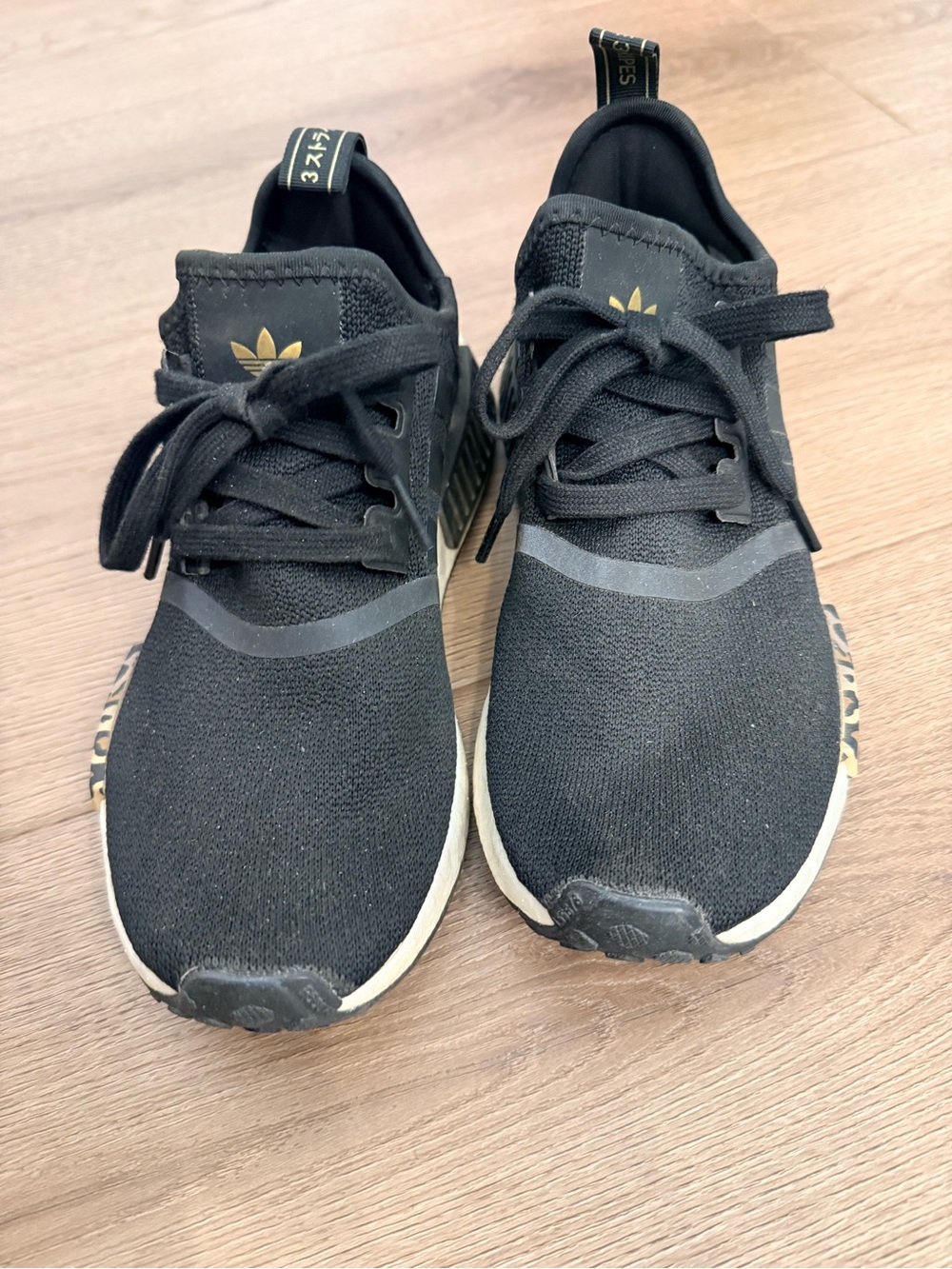 Adidas Black Sneakers women’s size 6